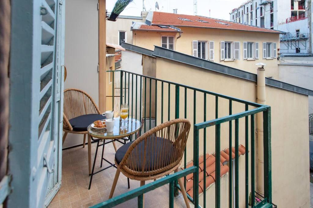 L19 1Bdr Massena Central 2Mins Sea/Promenadeac/Balcony Nice Luaran gambar