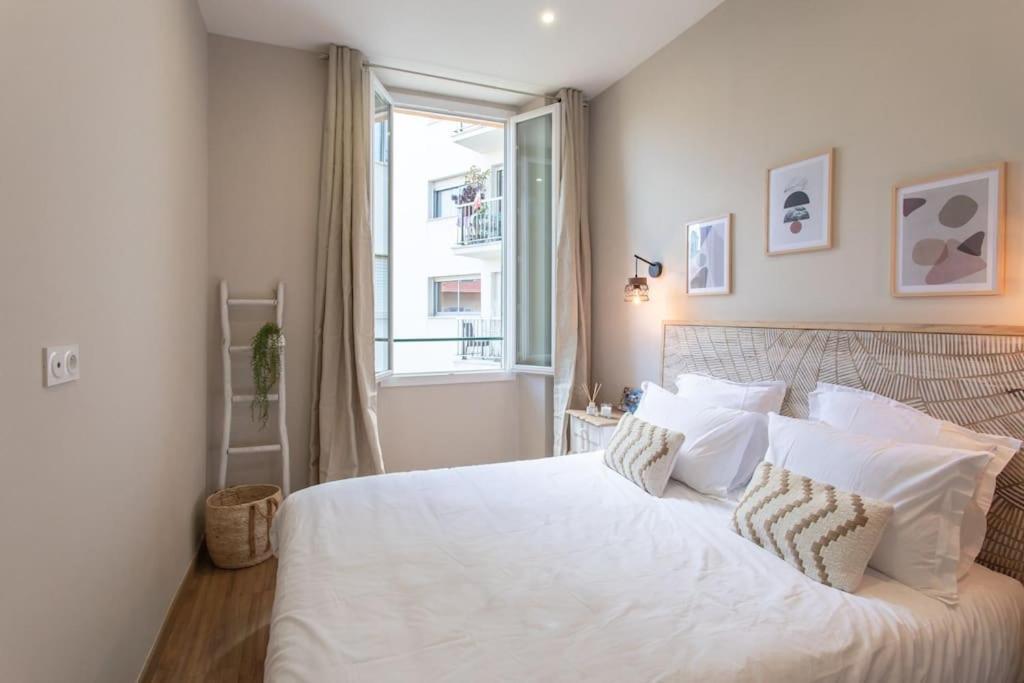 L19 1Bdr Massena Central 2Mins Sea/Promenadeac/Balcony Nice Luaran gambar